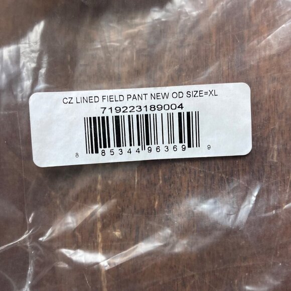 Vintage Czech Military Insulated/Lined Field Pants OD Green XL NEW - Picture 8 of 9